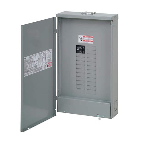 100 amp breaker junction box|100 amp service panel lowe's.